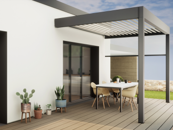 pergola bioclimatique aluminium